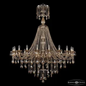 Подвесная люстра Bohemia Ivele Crystal 1415 1415/20/530/XL-180 G M721
