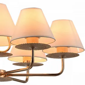 Подвесная люстра ILLUMICO  IL6197-6P-17 GD