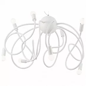 Подвесная люстра Ideal Lux Multiflex MULTIFLEX SP8 BIANCO