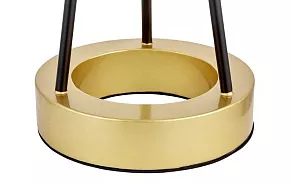 Настольная лампа декоративная LUMINA DECO Belforte LDT 5527 GD+BK