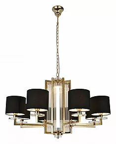 Подвесная люстра Newport 35400 35406+1/C gold без абажуров