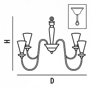 Подвесная люстра Lightstar Torcia 780104
