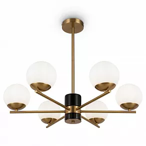 Люстра на штанге Freya Marble FR5230PL-06BS