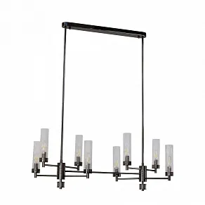 Люстра на штанге AM-Group INDIGO INDIGO SPL8 PEARL BLACK