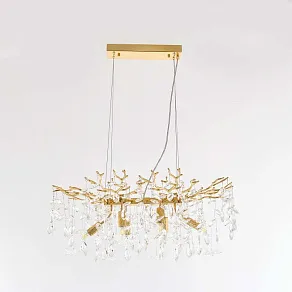 Подвесная люстра Arte Milano Веточка 230210.700.6.E14.D2 GD BUT-Clear