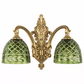 Бра Bohemia Ivele Crystal 7209 7209B15/2/175 FP P1 D Clear-Green/H-1J