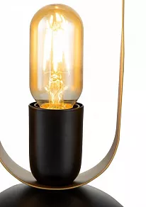 Настольная лампа декоративная Indigo Animo 10007/A/1T Black