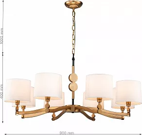 Подвесная люстра Favourite Roshe 2624-8P