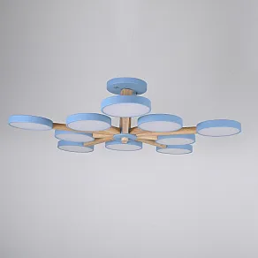 Люстра на штанге Imperiumloft TURNA Blue TURNA-B01