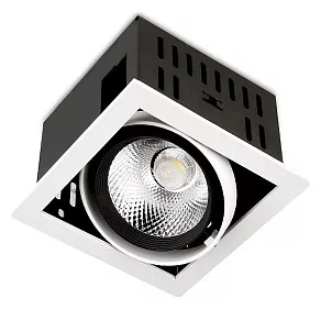 Встраиваемый светильник Ambrella Cardano T811 BK/CH 12W 4200K