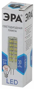 Лампа светодиодная Эра Стандарт G4 7Вт 4000K LED JC-7W-220V-CER-840-G4