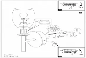 Бра Eglo ПРОМО Batista 3 97588