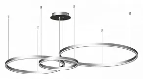 Подвесной светильник Kink Light Тор 08223,16P(4000K)