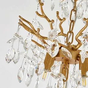 Подвесная люстра Arte Milano Веточка 230416.480-900.10.E14.D3.3D IB