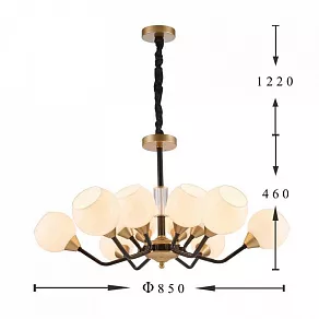 Подвесная люстра Favourite Germen 2550-12P