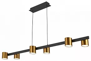 Подвесной светильник Natali Kovaltseva LOFT LED LED LAMPS 81129/6C BRASS BLACK