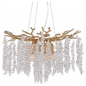 Подвесная люстра Arte Milano Веточка 230110.480.6.E14.H GD