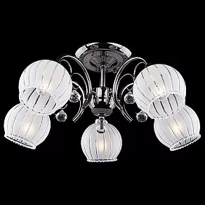 Люстра на штанге Eurosvet 7725 7725/5 черный жемчуг