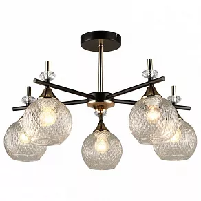 Люстра на штанге Imex MD.4892 MD.4892-5-S COFFEE+FGD