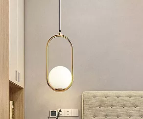 Подвесной светильник Italline Bolla Bolla SP 6239 brass