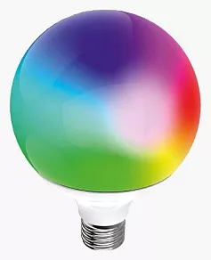 Лампа светодиодная с управлением через Wi-Fi Zetton Smart Wi-Fi Bulb E27 18Вт 2700-6500K ZTSHLBRGBCWE273RU