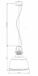 Подвесной светильник Maytoni Irving T163PL-01R
