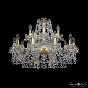 Подвесная люстра Bohemia Ivele Crystal 1409 1409/10+5/240 G