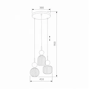 Подвесная люстра TK Lighting  11148
