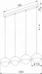 Подвесной светильник TK Lighting Bono 10213 Bono
