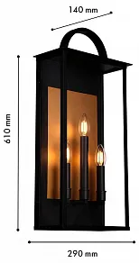 Накладной светильник Favourite Lume 4299-3W