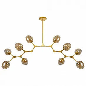 Люстра на штанге AM-Group LOFT LOFT-10 GL