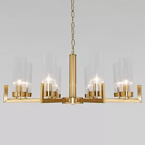 Подвесная люстра Eurosvet Arganie 60133/8 латунь