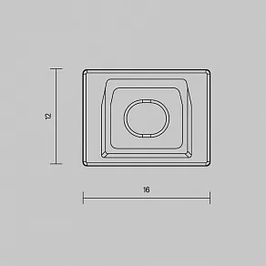 Заглушка для профиля Maytoni  642023