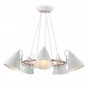 Подвесная люстра Freya Falke Market FR8001PL-05WG
