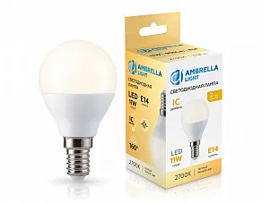 Лампа светодиодная Ambrella Light G45 451113