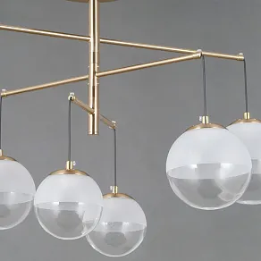 Люстра на штанге ILLUMICO IL4381 IL4381-30WSQ-25HB ELITE