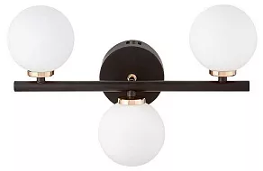 Бра LUMINA DECO Marsiada LDW 6033-3 BK+F.GD