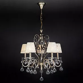 Подвесная люстра Eurosvet Eileen 1448/5 античная бронза Strotskis