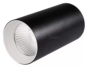 Накладной светильник Arlight SP-POLO-SURFACE-R85-15W White5000 (BK-WH, 40 deg) 027519