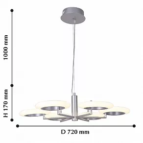 Подвесная люстра Favourite Annuli 2208-6P