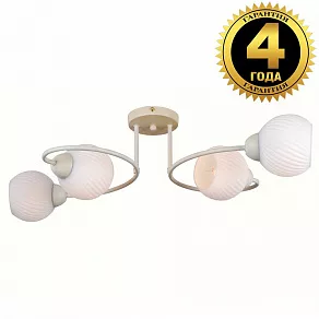 Люстра на штанге Natali Kovaltseva 81400 81400/4C BEIGE GOLD