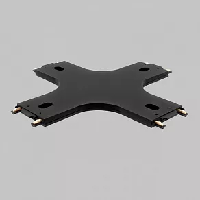 Соединитель X-образный для треков накладных Imex UT25 IL.0007.3004 BK