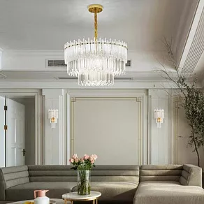 Подвесная люстра Imperiumloft Murano Glass Ice Chandelier 40.2521-0