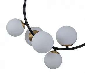 Подвесной светильник Indigo Nuvole 11002/6P Black