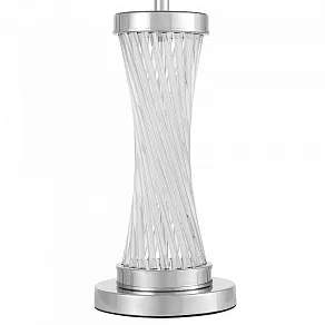 Настольная лампа декоративная LUMINA DECO Villanova LDT 302 CHR+BK