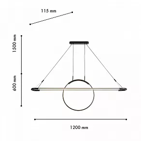 Подвесной светильник Favourite Spillet 4587-12P