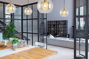 Подвесной светильник LUMINA DECO Pontina LDP 6830 MD