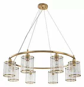 Подвесная люстра Indigo Dante 13022/8P Brass