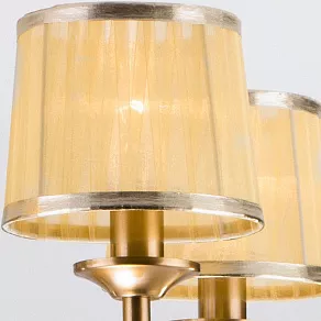 Люстра на штанге Eurosvet Amalfi 60081/5 золотая бронза