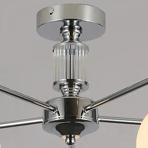 Люстра на штанге ILLUMICO IL0064 IL0064-5C-79 CR